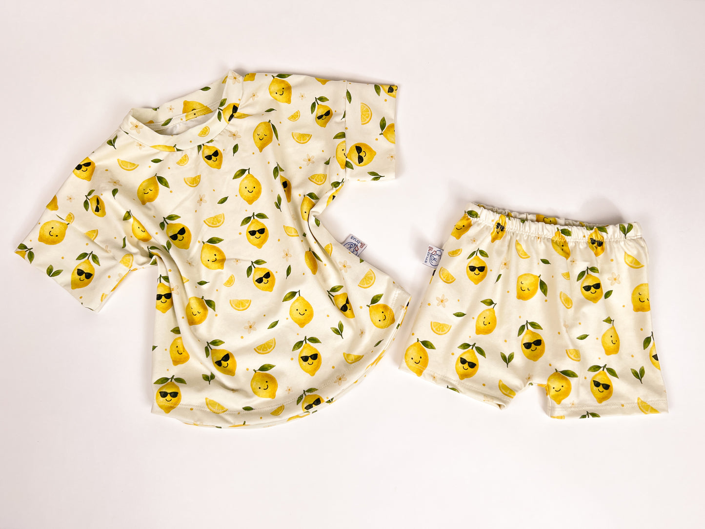 Bio Oversize Shirt – Limited Summer Lemon Vibes | Blu.Brudi