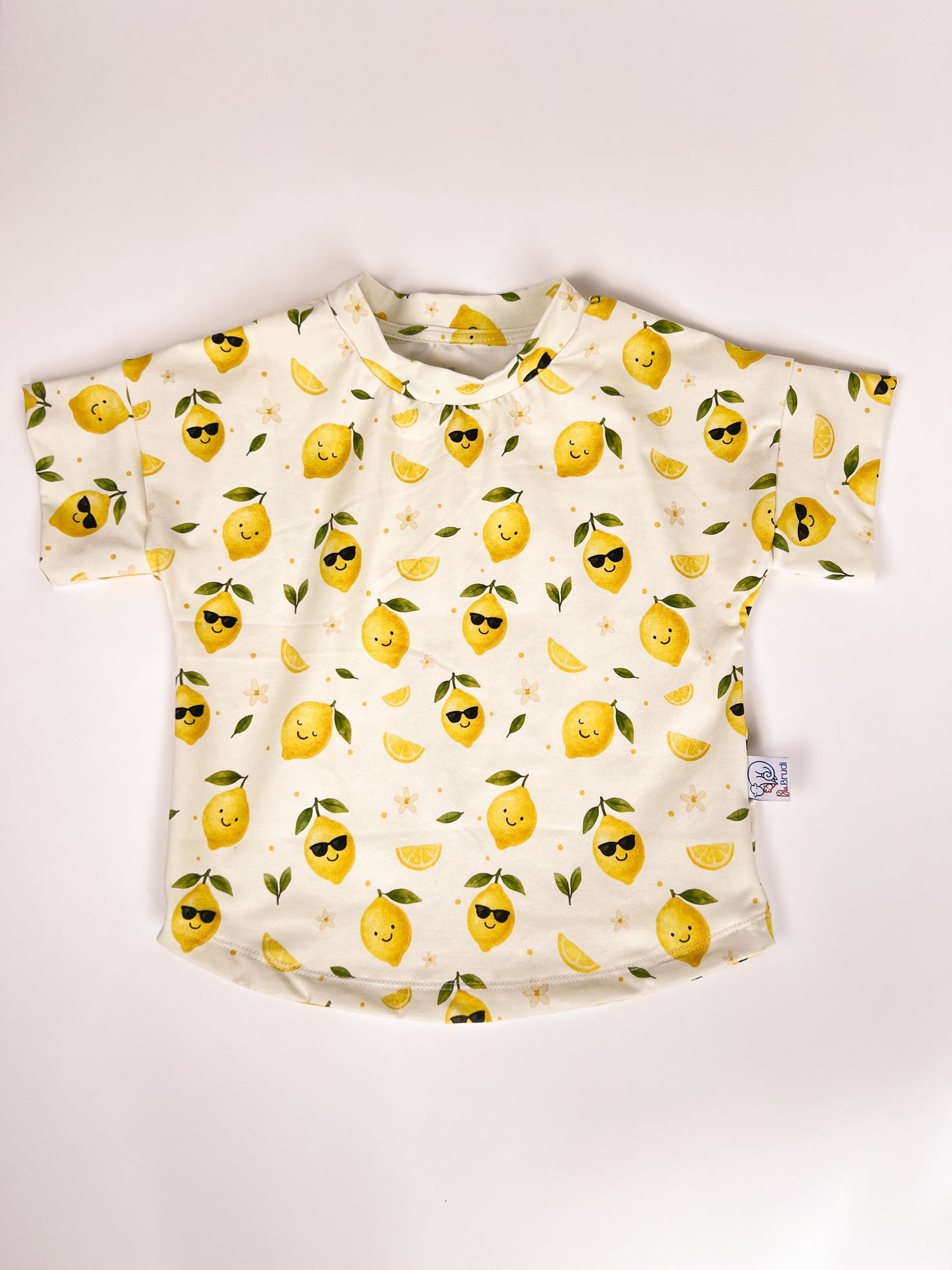 Bio Oversize Shirt – Limited Summer Lemon Vibes | Blu.Brudi