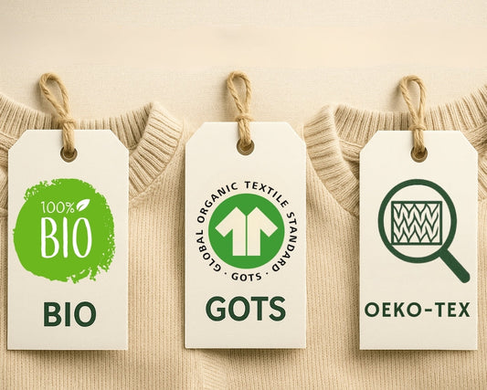 Bio, GOTS oder OEKO‑TEX®? So findest du das passende Textilsiegel