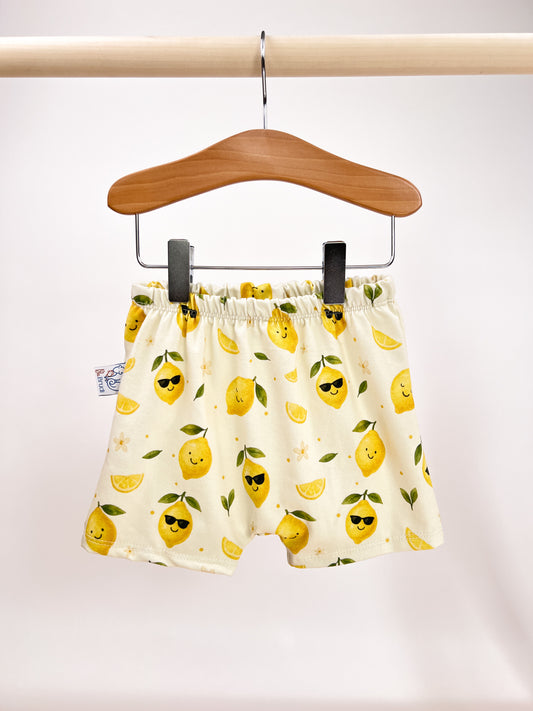 Bio Shorts – Limited Summer Lemon Vibes | Blu.Brudi
