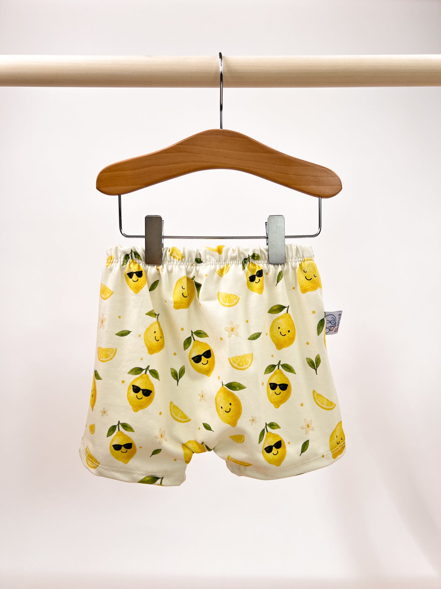 Bio Shorts – Limited Summer Lemon Vibes | Blu.Brudi